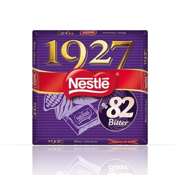 شکلات تخته ای 1927 خیلی تلخ نستله حجم 60 گرم